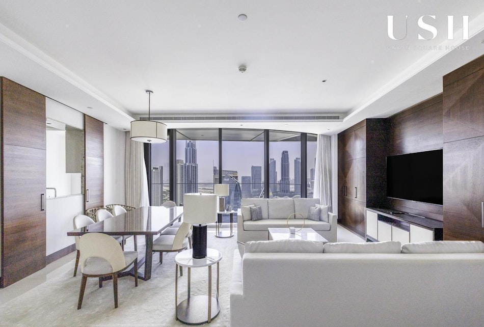 Higher floor|Full Fountain&Burjview |Furnished