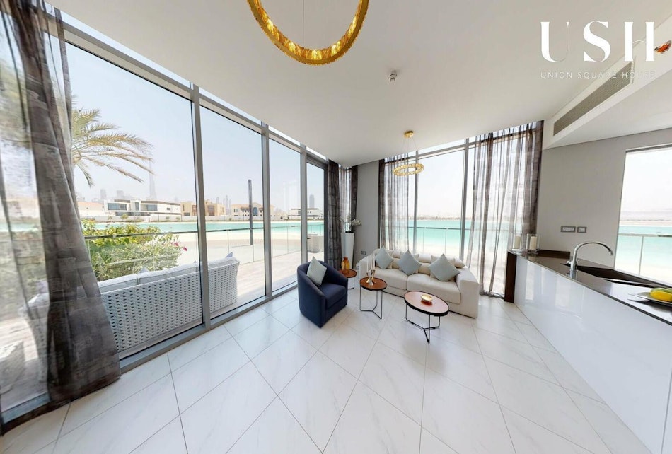 Exclusive | 1BR | High Floor | Partial Lagoon View