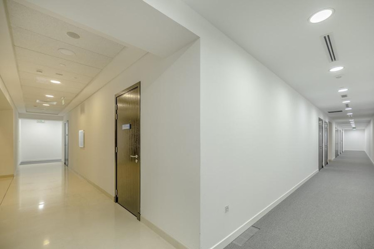 Semi-fitted office | Burj Daman | Half Floor