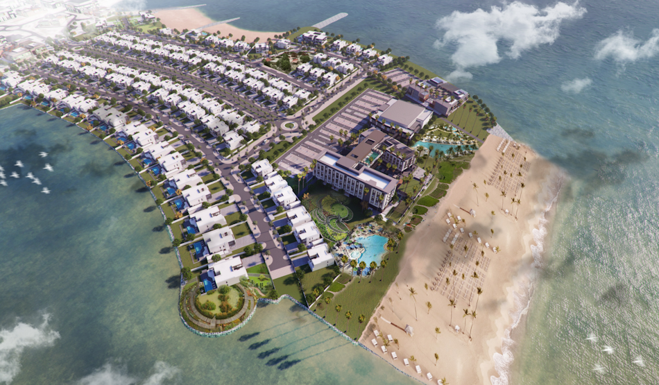 Beachfront villa plot with payment plan