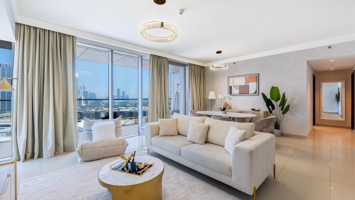 Fully Furnished| 2BR | Burj View| Ready to move