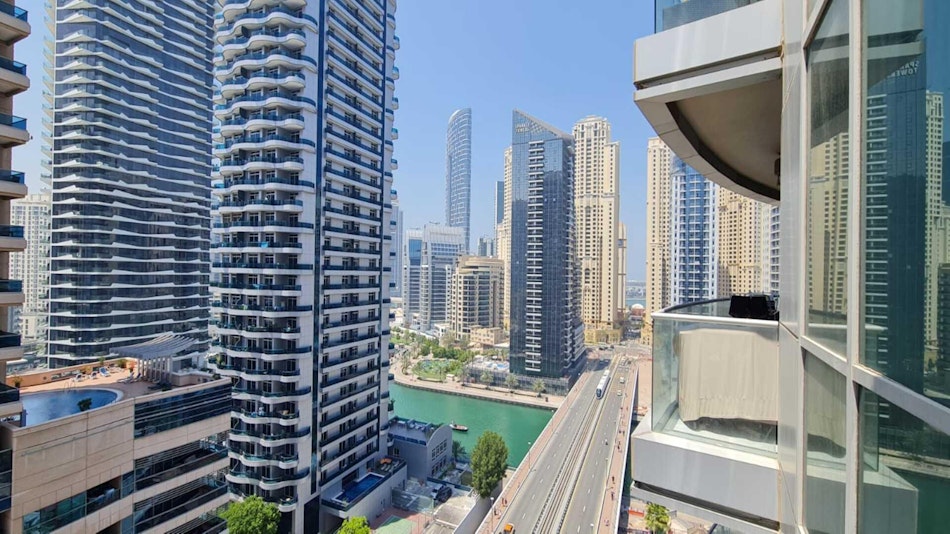 2BR High Floor | Rented | Furnished | Marina View