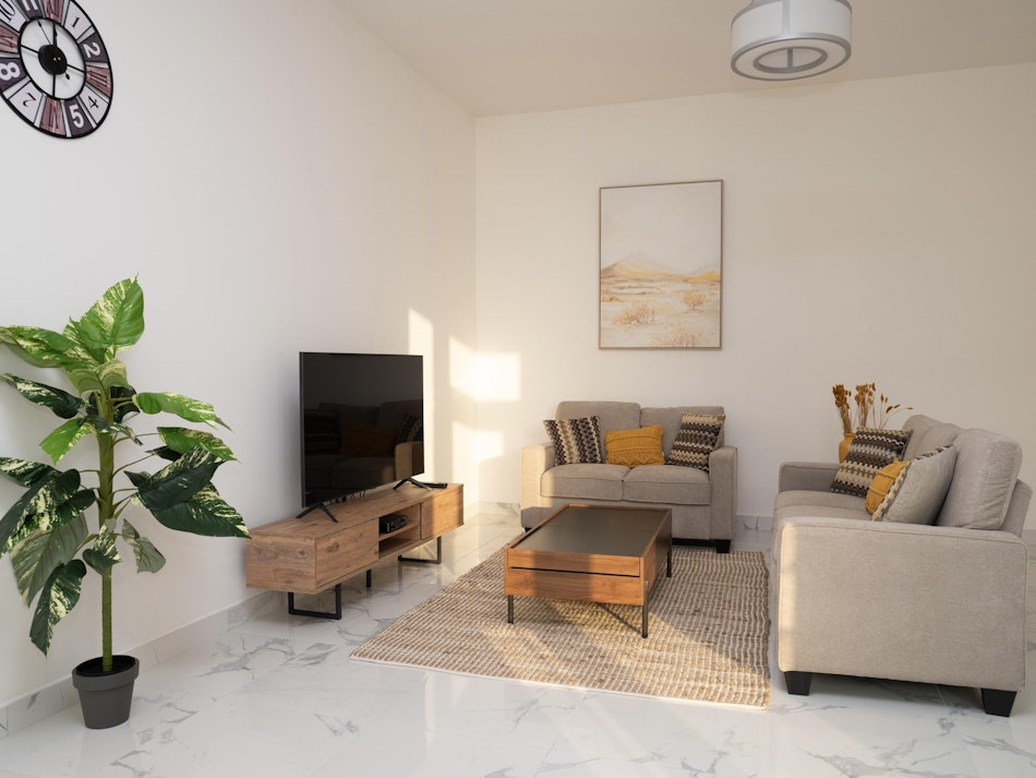 3BR + Maids | Mid floor | Fully Furnished