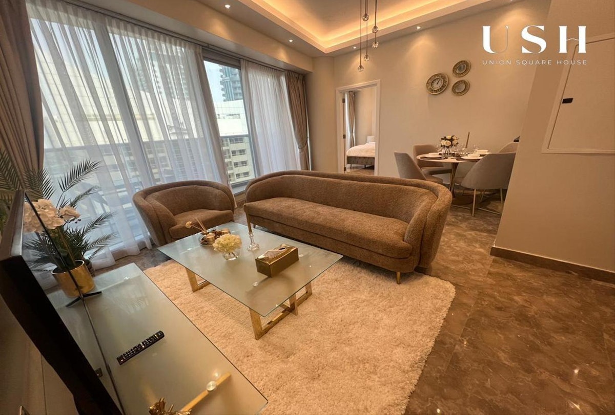 Fully Furnished | Spacious 1BR | Canal View