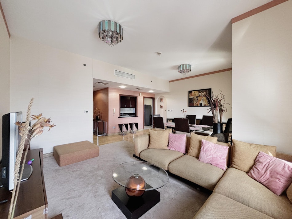 2BR | High floor | Fully Furnished | JBR view