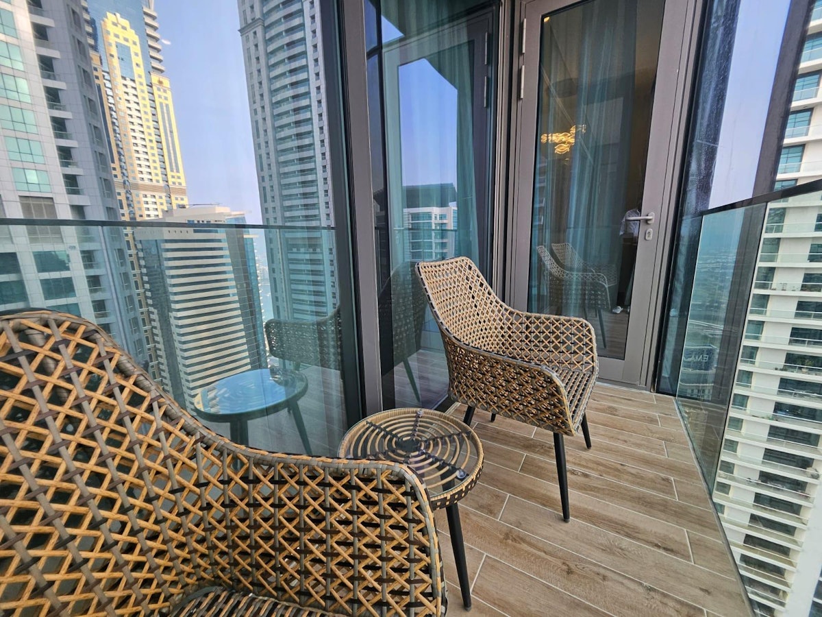 Sky-High Floor | Partial Marina view | Furnished