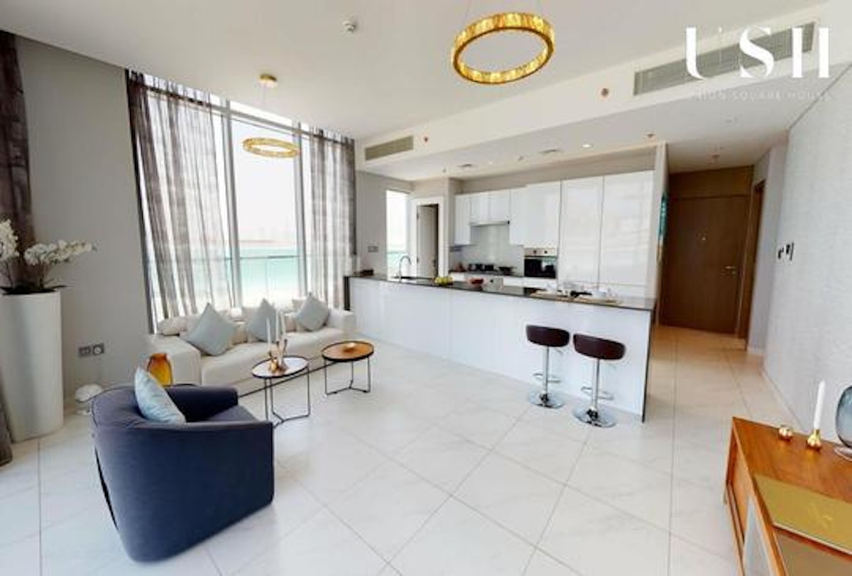 Exclusive | 1BR | High Floor | Partial Lagoon View
